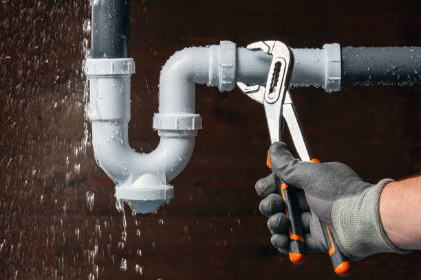 Professional Plumbing technician working in Ogilvie, MN
